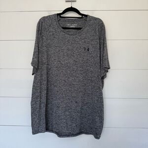 Under Armour Men’s 3XL Grey Marled Hi Tech Tee